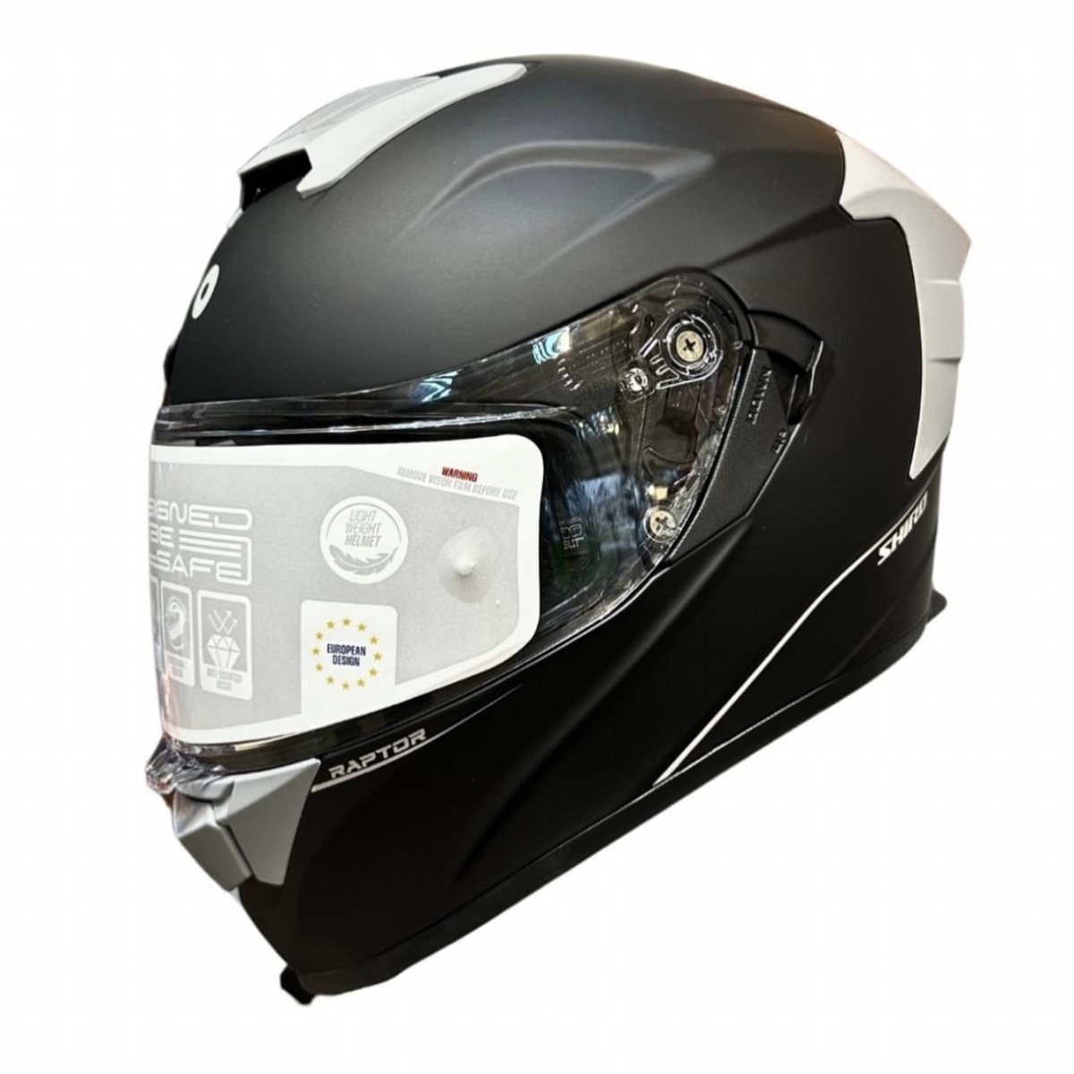SHİRO FULLFACE RAPTOR M.C SV SİYAH GRİ | KASKLAR | motorcugocmen