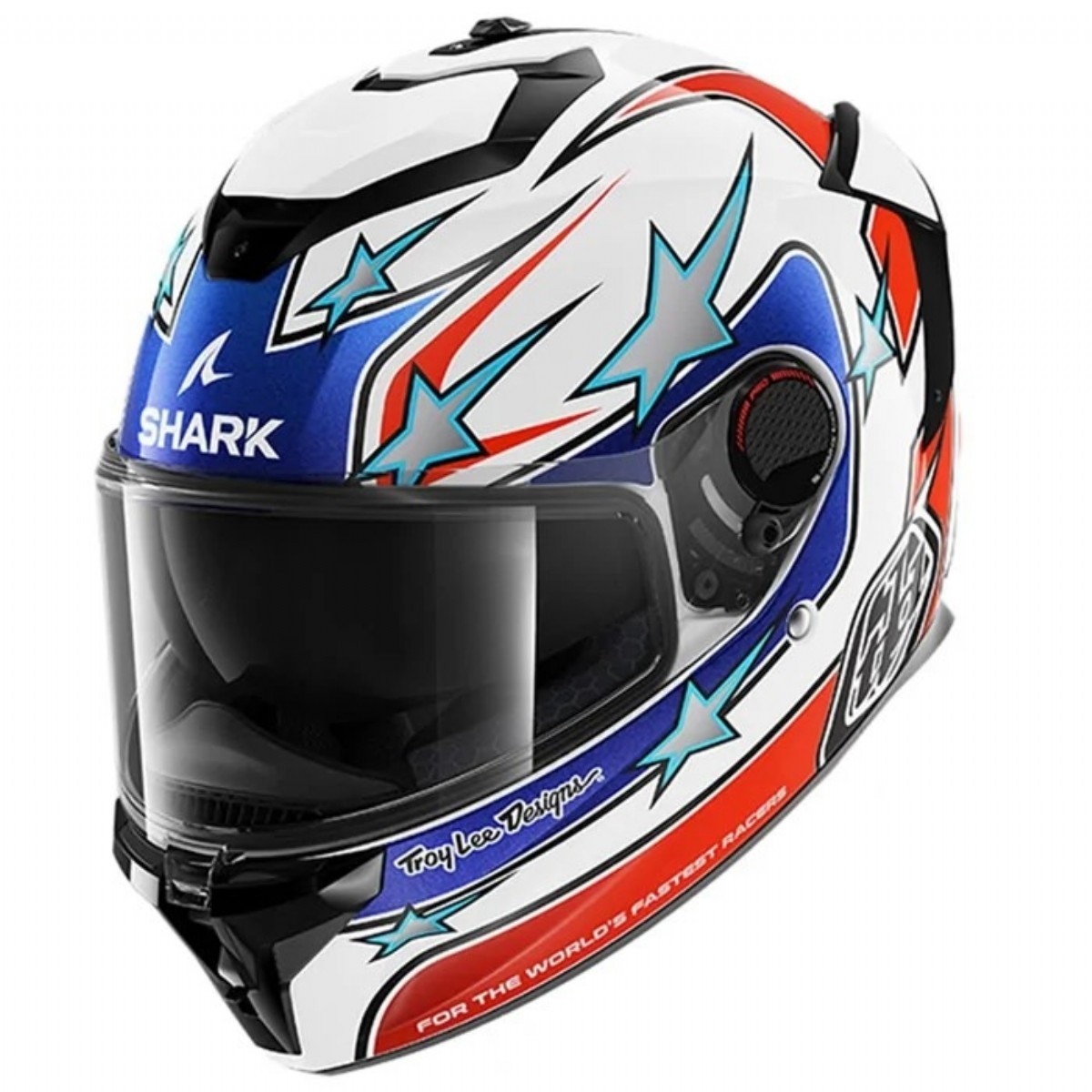 SHARK SPARTAN GT PRO FLAGSTAFF BEYAZ MAVİ KIRMIZI | KASKLAR
