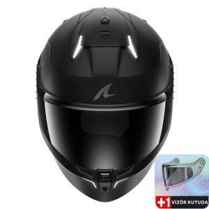 SHARK SKWAL İ3 DARK SHADOW EDİTİON MAT SİYAH KAPALI KASK | KASKLAR